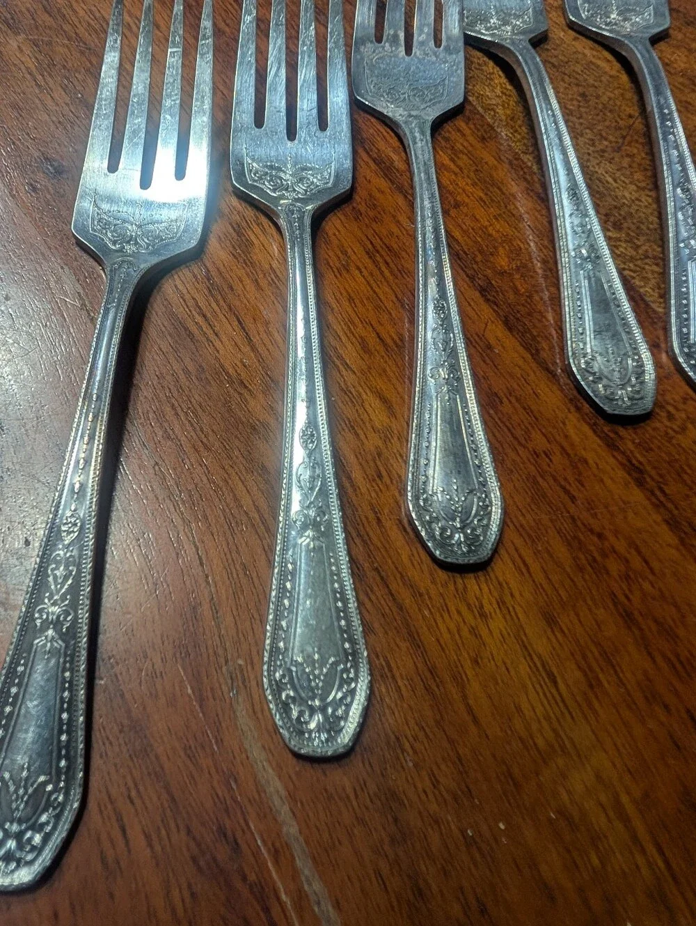 WM Rogers Vintage Silver Plated Set..